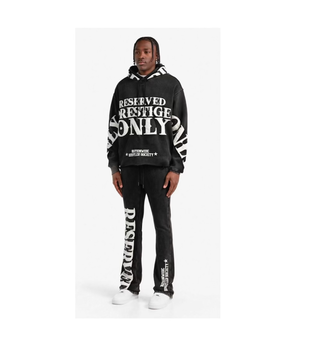 Copper Rivet Sweatsuit - Prestige Only - Black