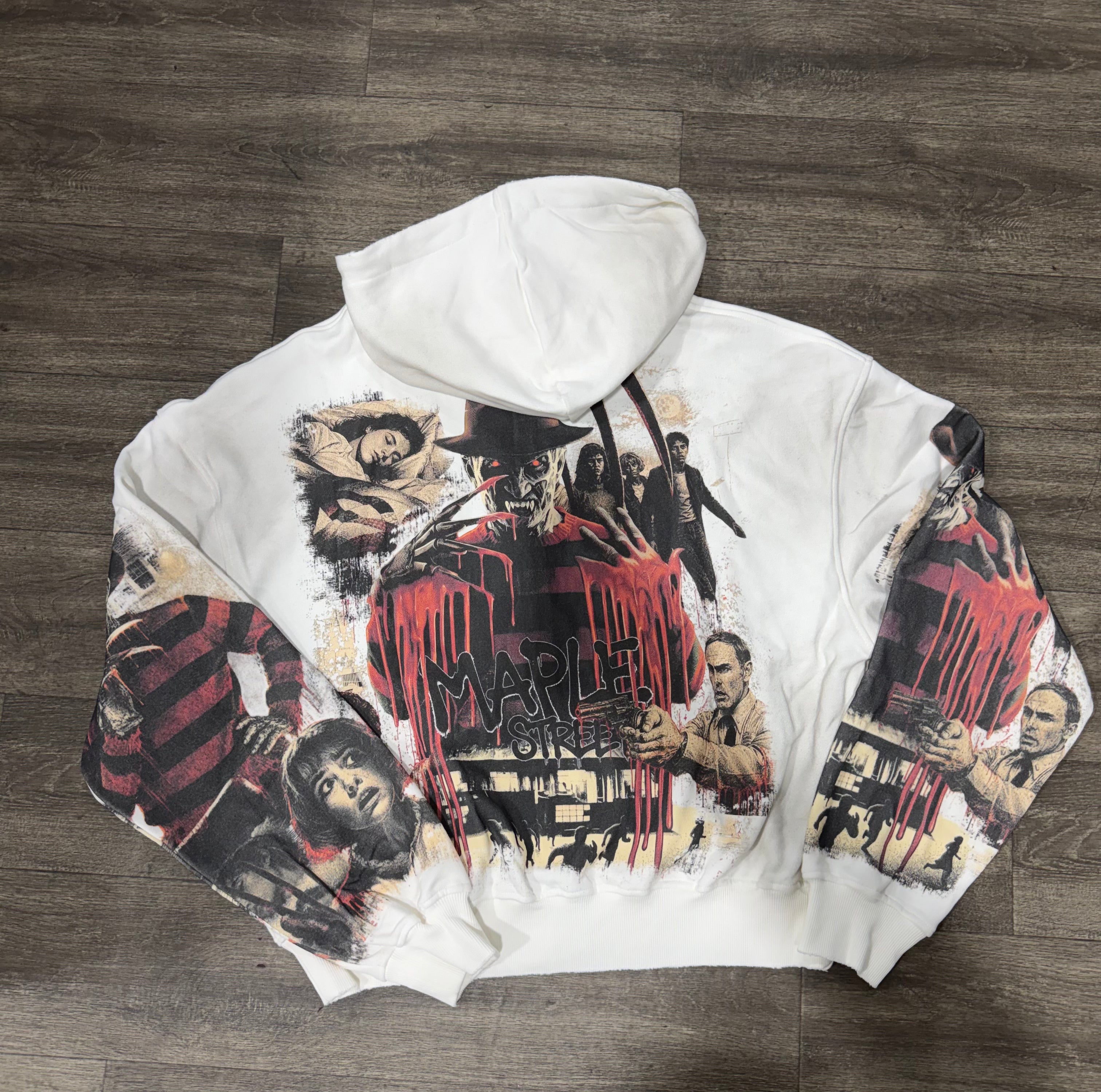 SPACE APE -KNIFE HANDS CABIN ZIP-UP HOODIE