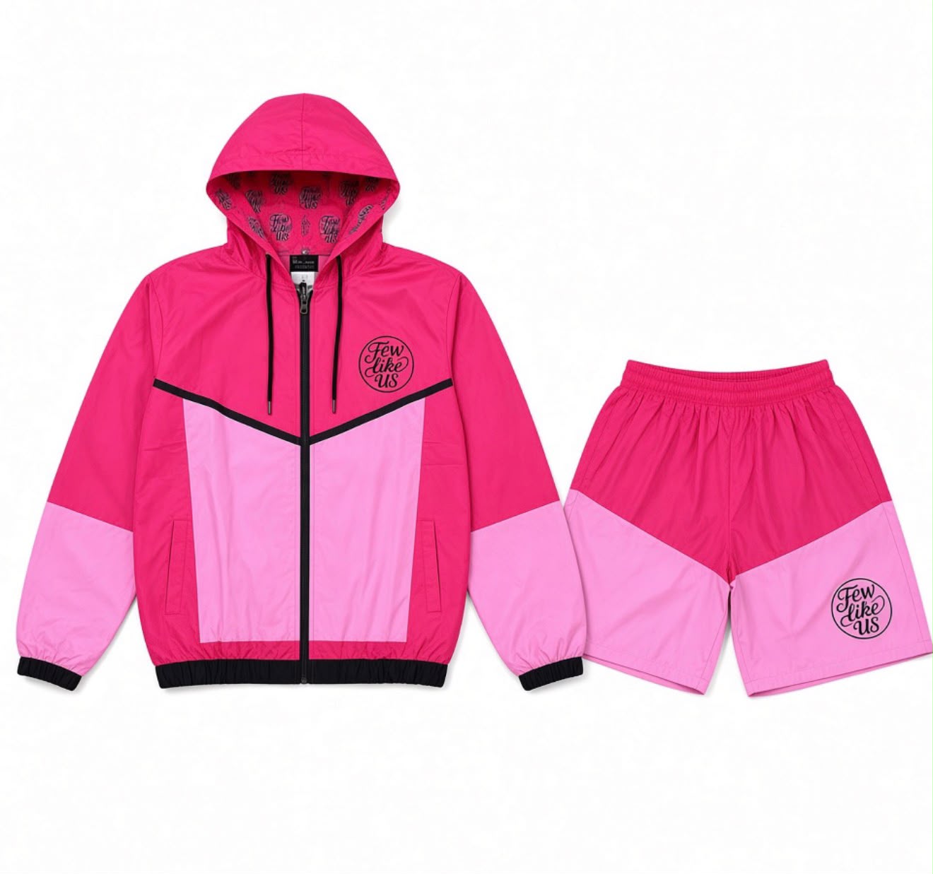 FEW LIKE US NYLON SHORTS SETS