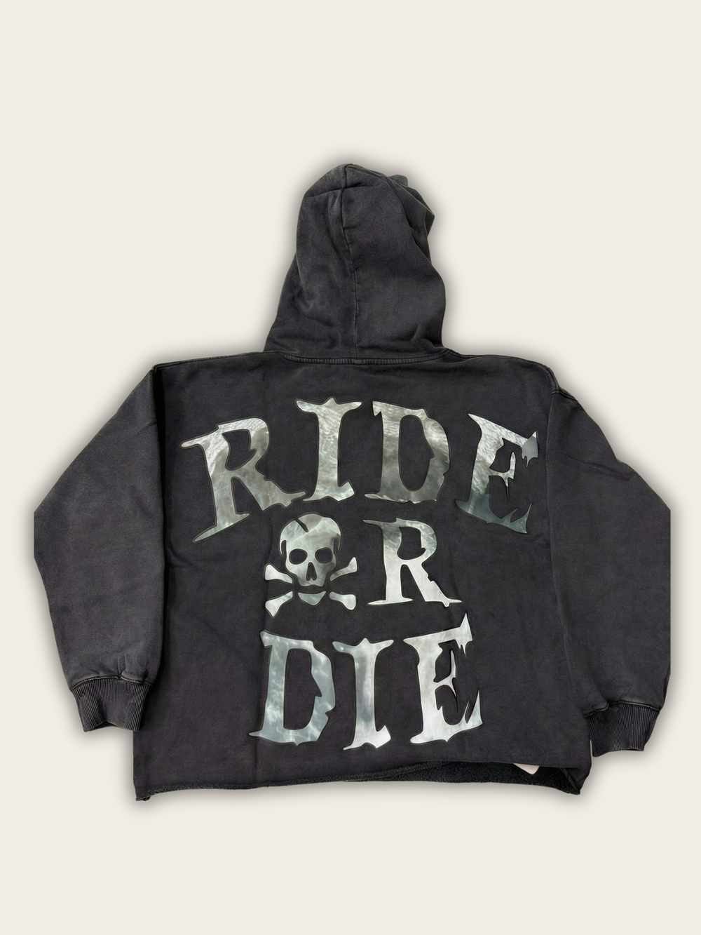 Focus 'Hell Rider' Cropped Hoodie
