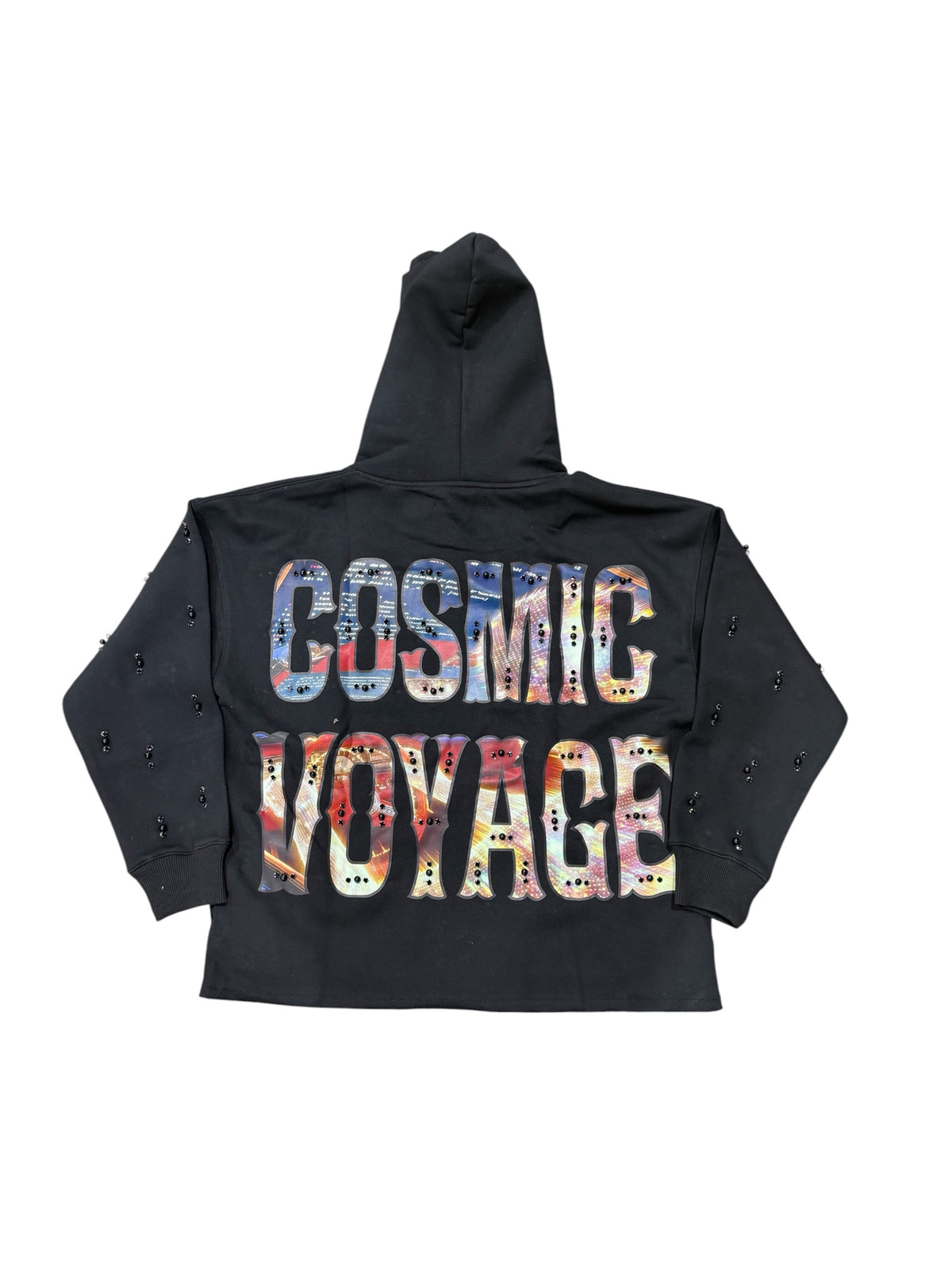 Focus- Racer Pearl & Rhinestone Hoodie
