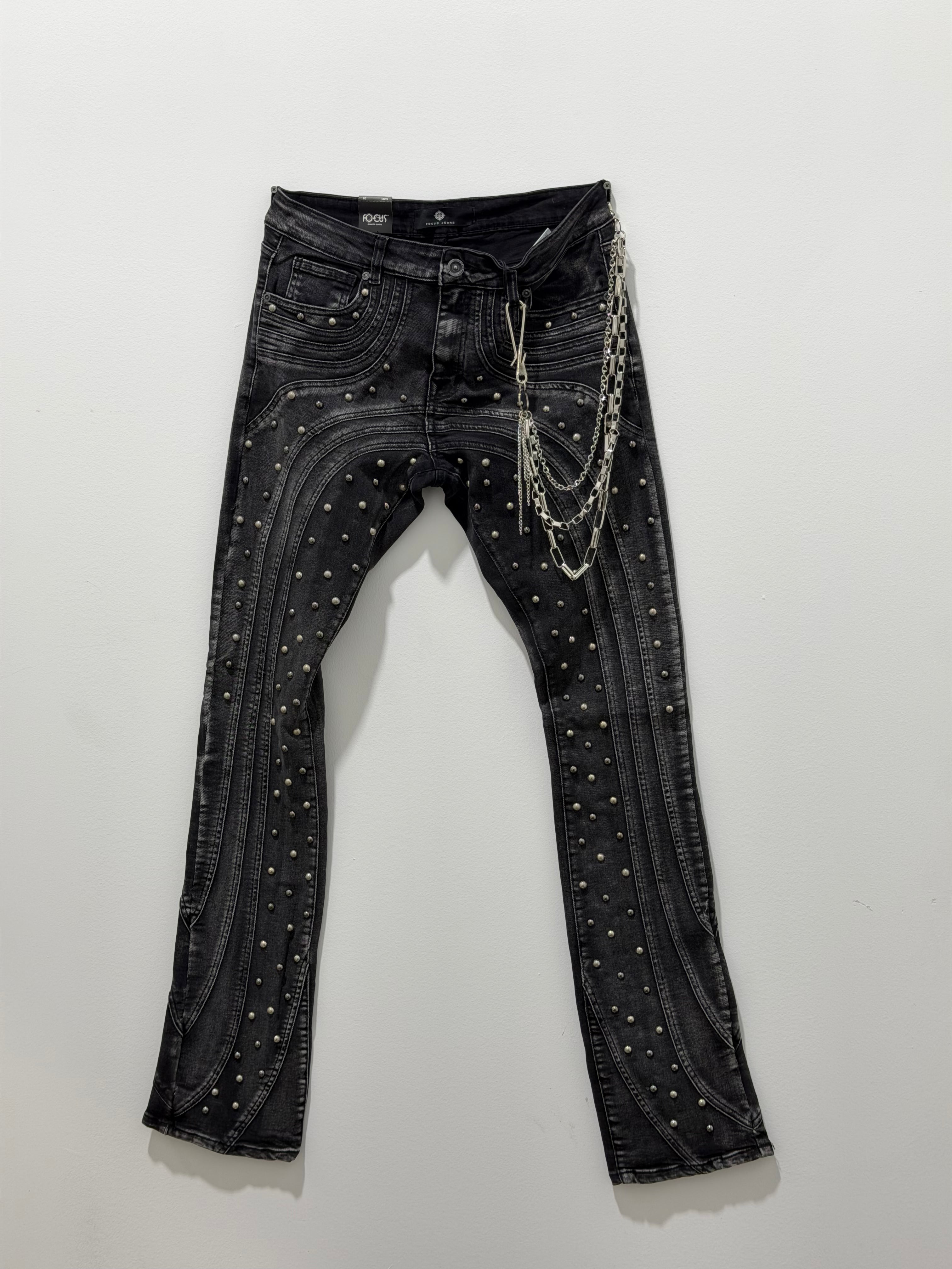 FOCUS-Raceway" Stacked Denim