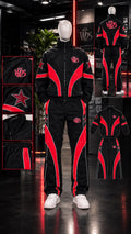 WDS NYLON SET(Black/ RED) (WDS-4J001B)