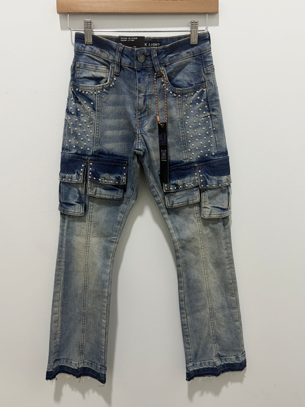 BLK LIGHTS STACKED JEANS-BOYS