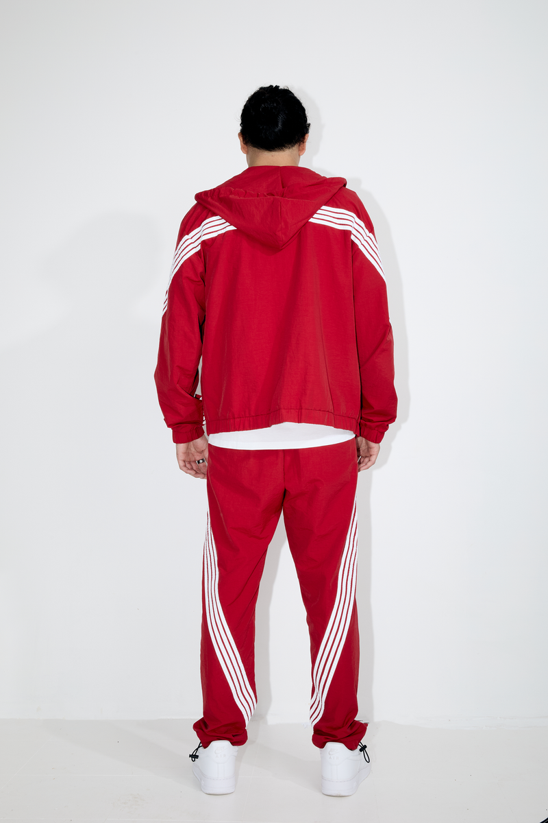M.SOCIETY OUTDOOR NYLON SET-RED