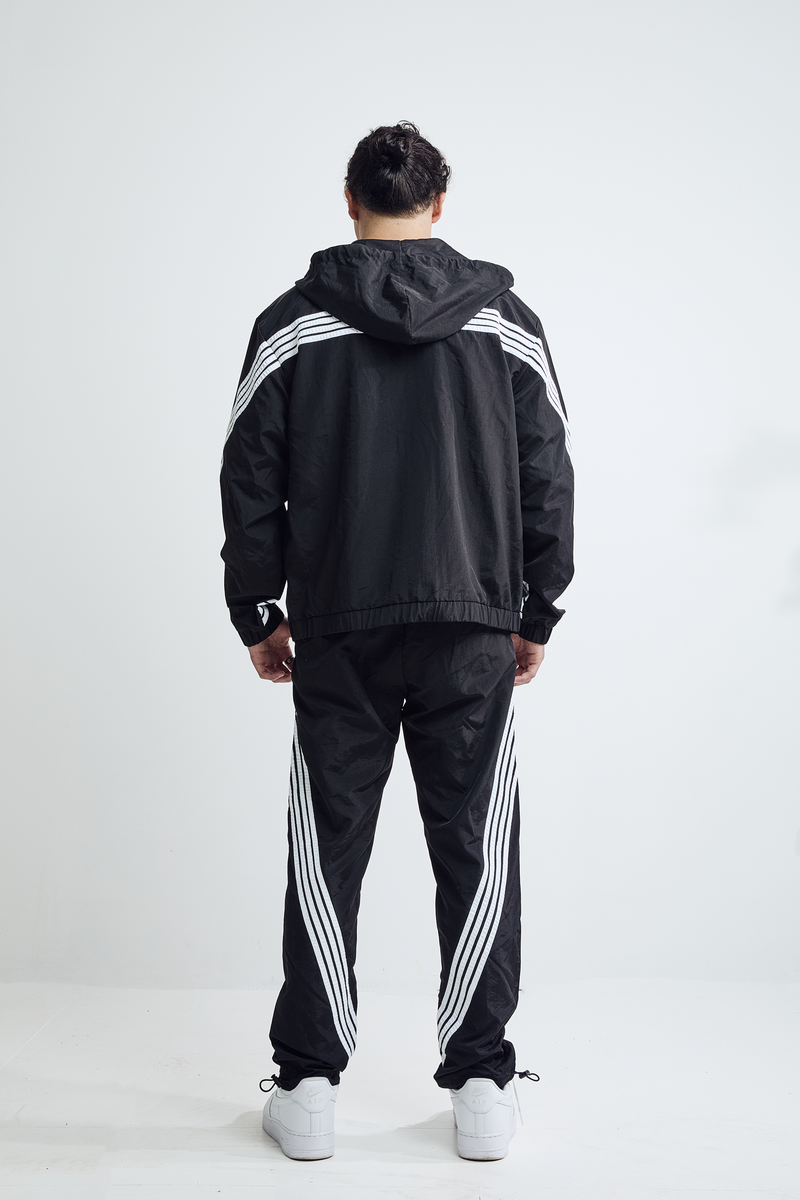 M.SOCIETY OUTDOOR NYLON SET-BLACK