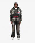 Copper rivet sweatsuit Set