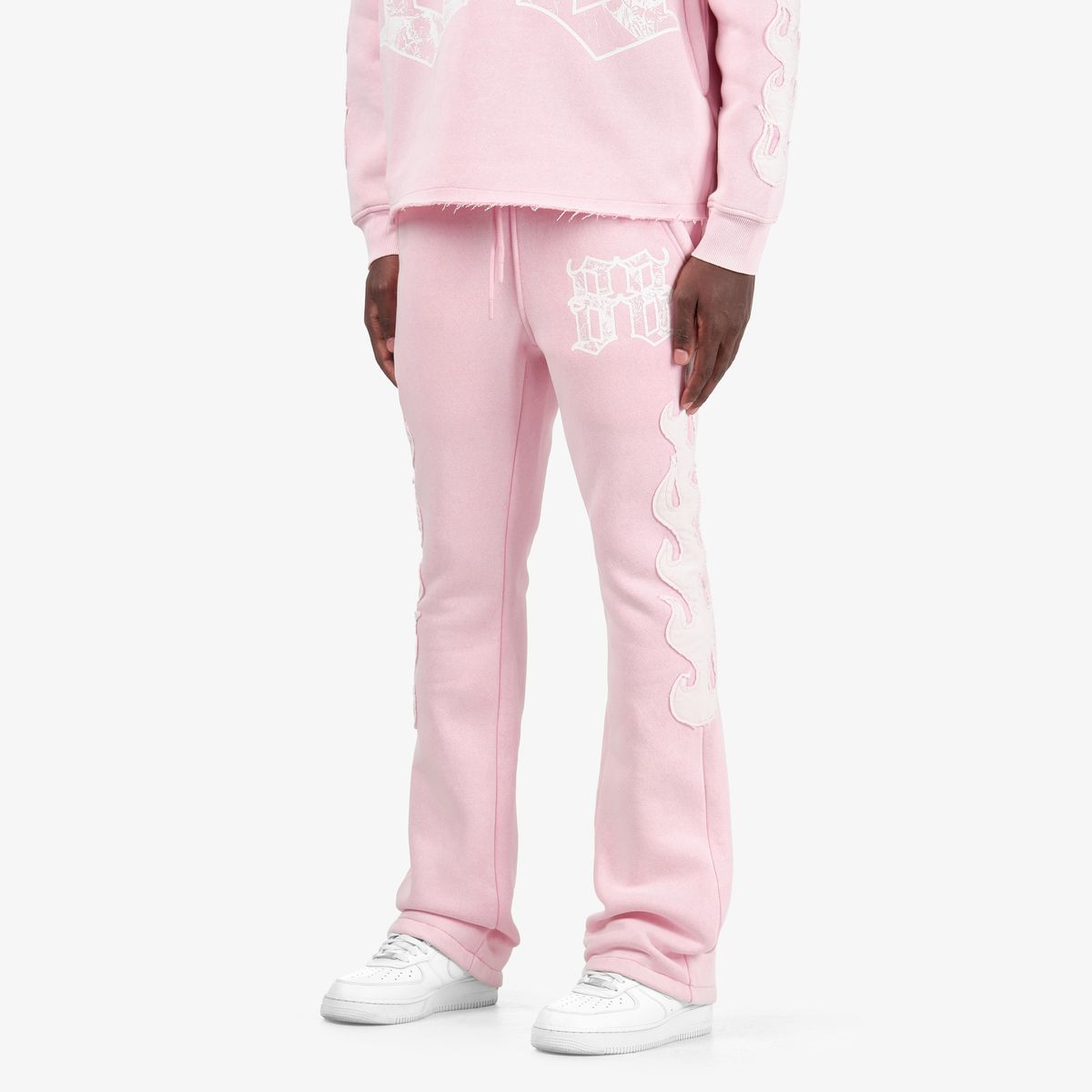 Copper Rivet Sweatsuit - Saint Sleece-pink