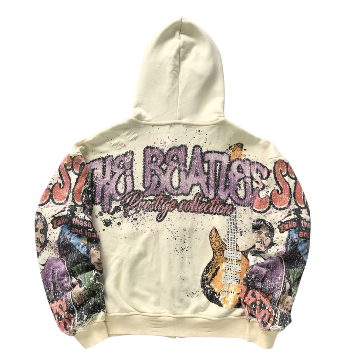 Prestige-Black Beatles Hoodie