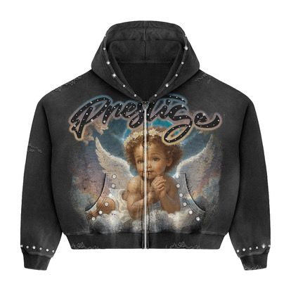 Prestige-Prestige Angel Hoodie -black