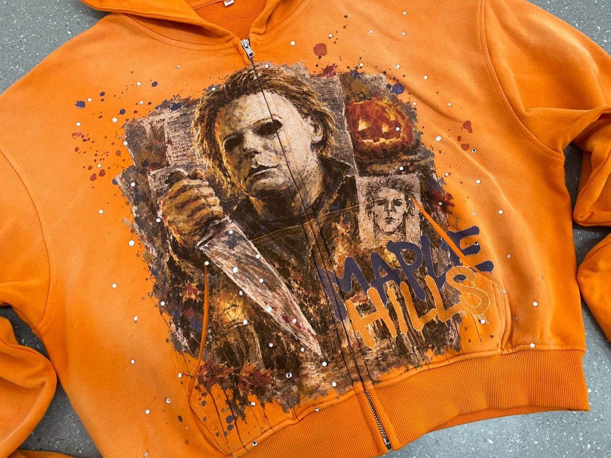 SPACE APE-SERIAL KILLER KNIFE ZIP-UP HOODIE