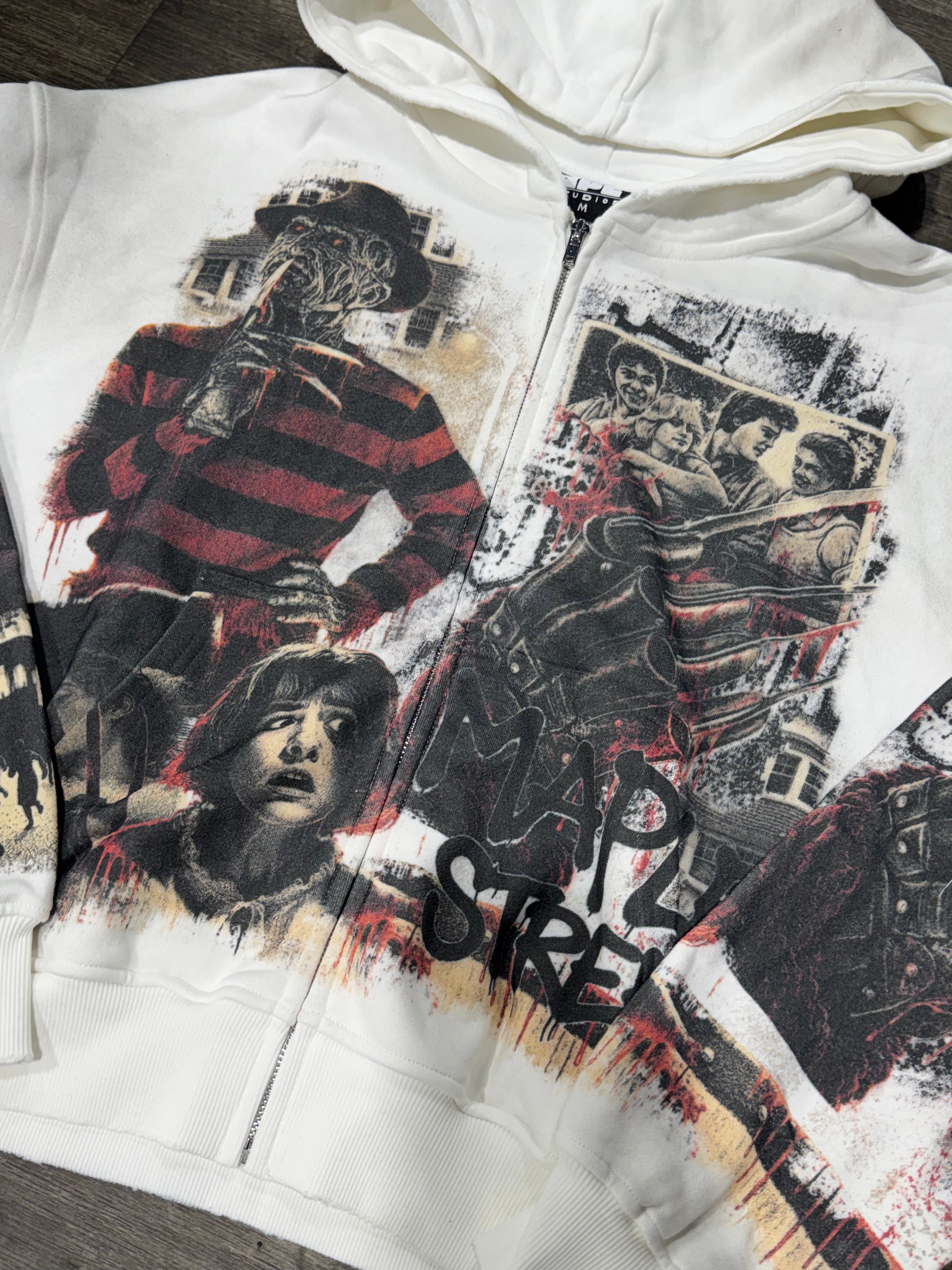 SPACE APE -KNIFE HANDS CABIN ZIP-UP HOODIE
