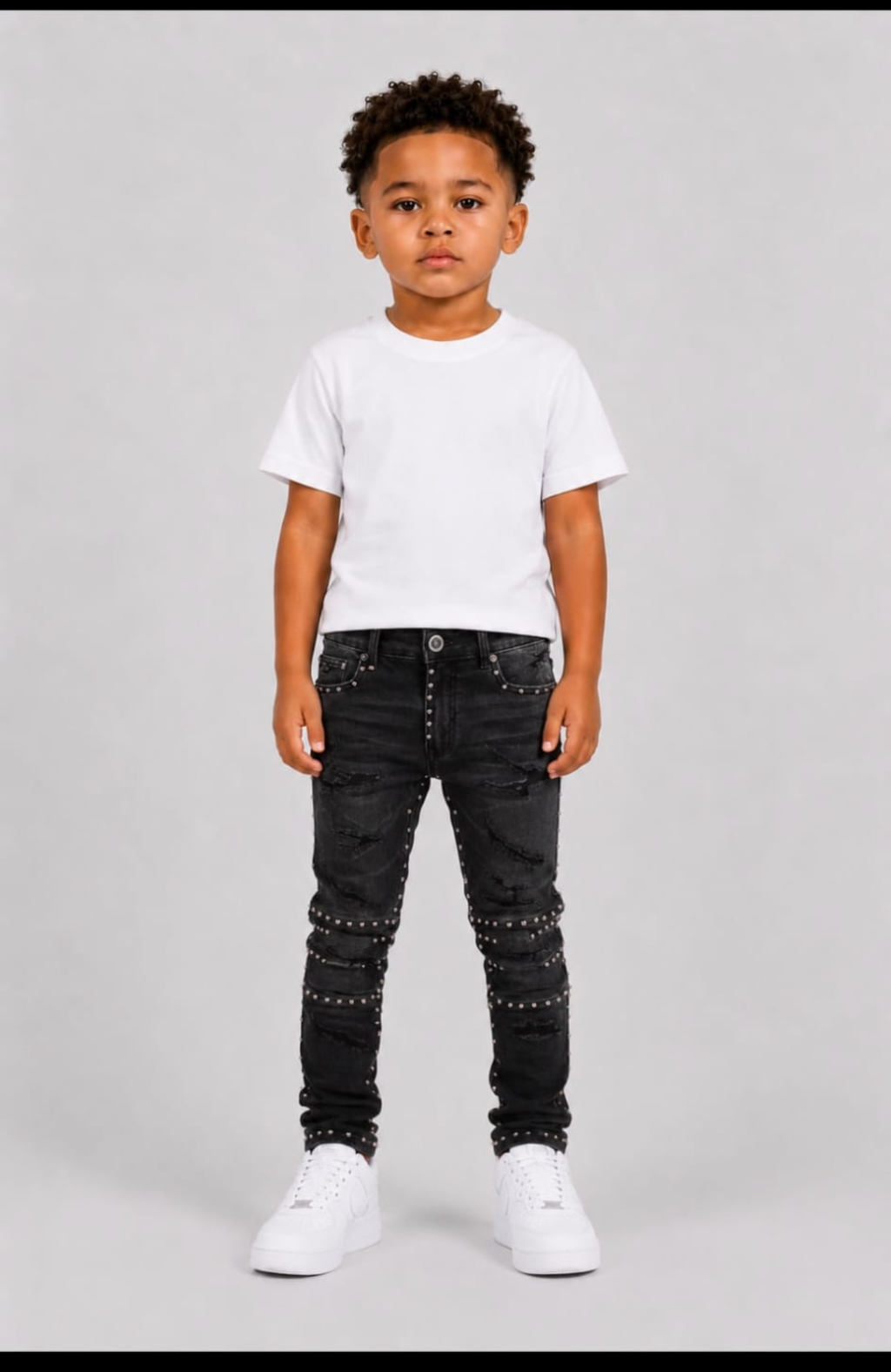FOCUS KIDS JEANS  BLACK