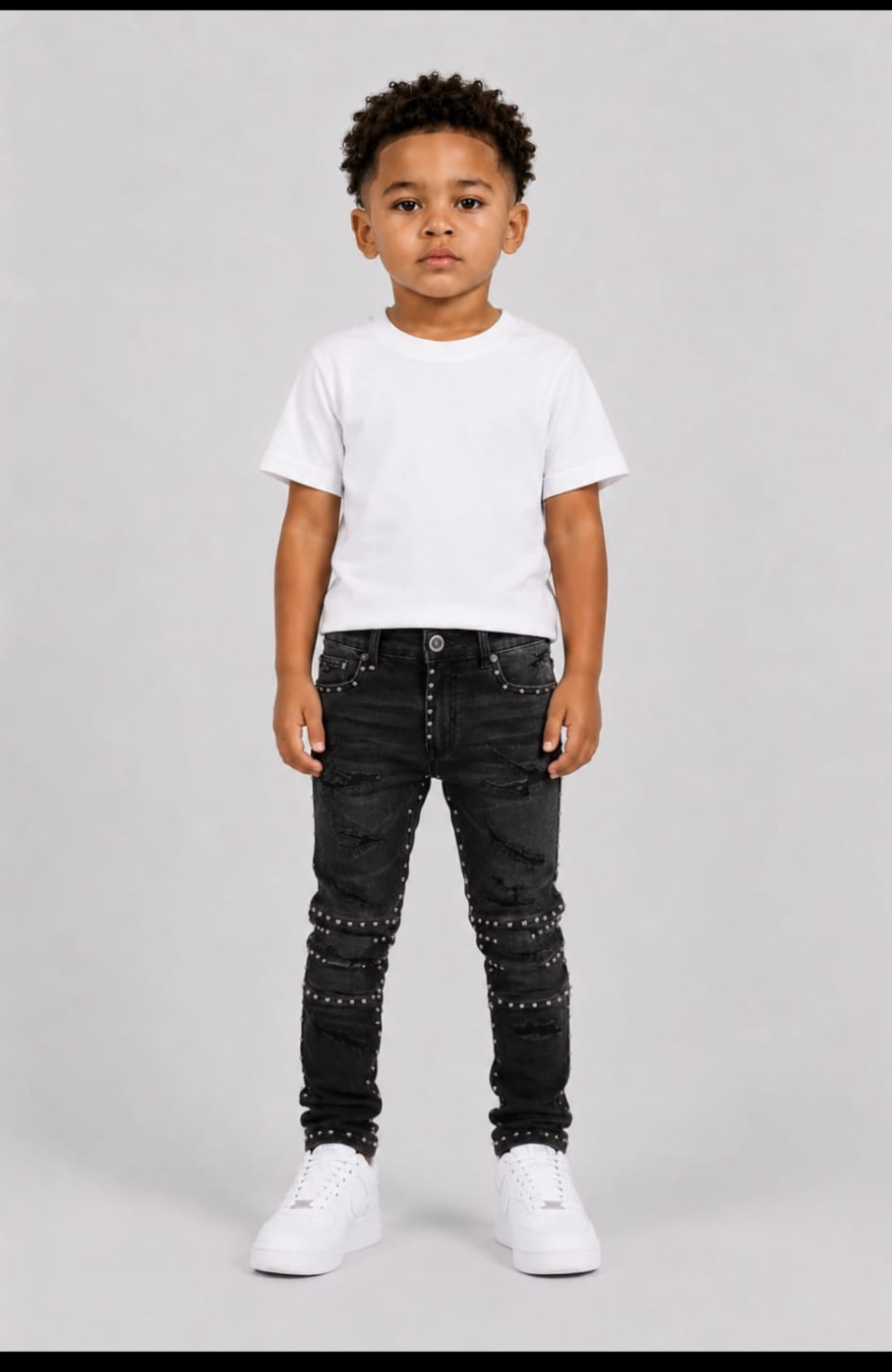 FOCUS KIDS JEANS  BLACK