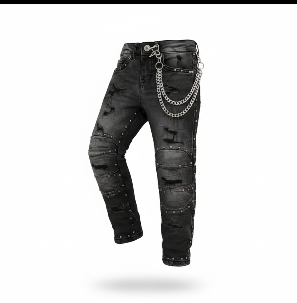 FOCUS KIDS JEANS  BLACK