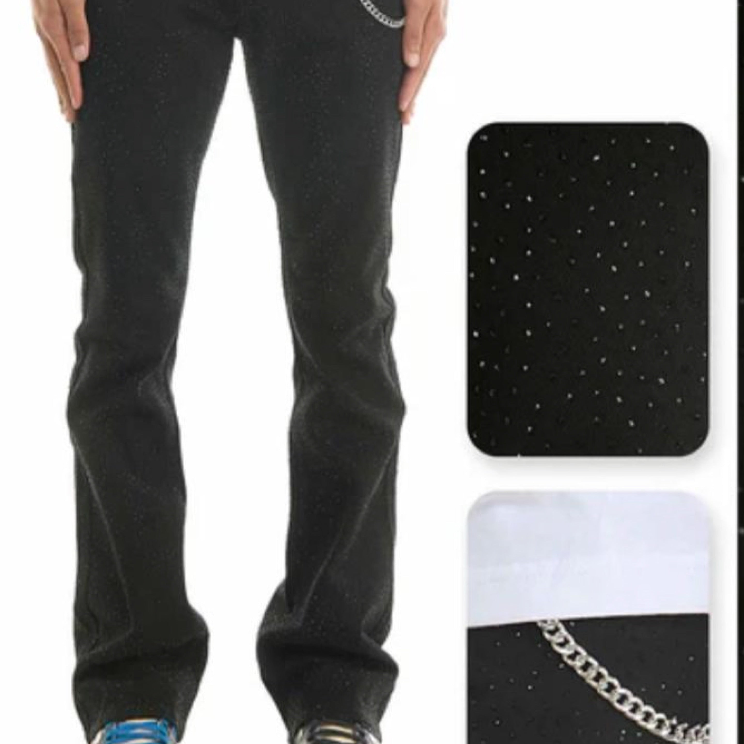 KDNK JEANS BLACK STONE