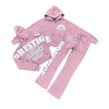 REDFOX -WOMENS STACKED SWEATSUIT- pink