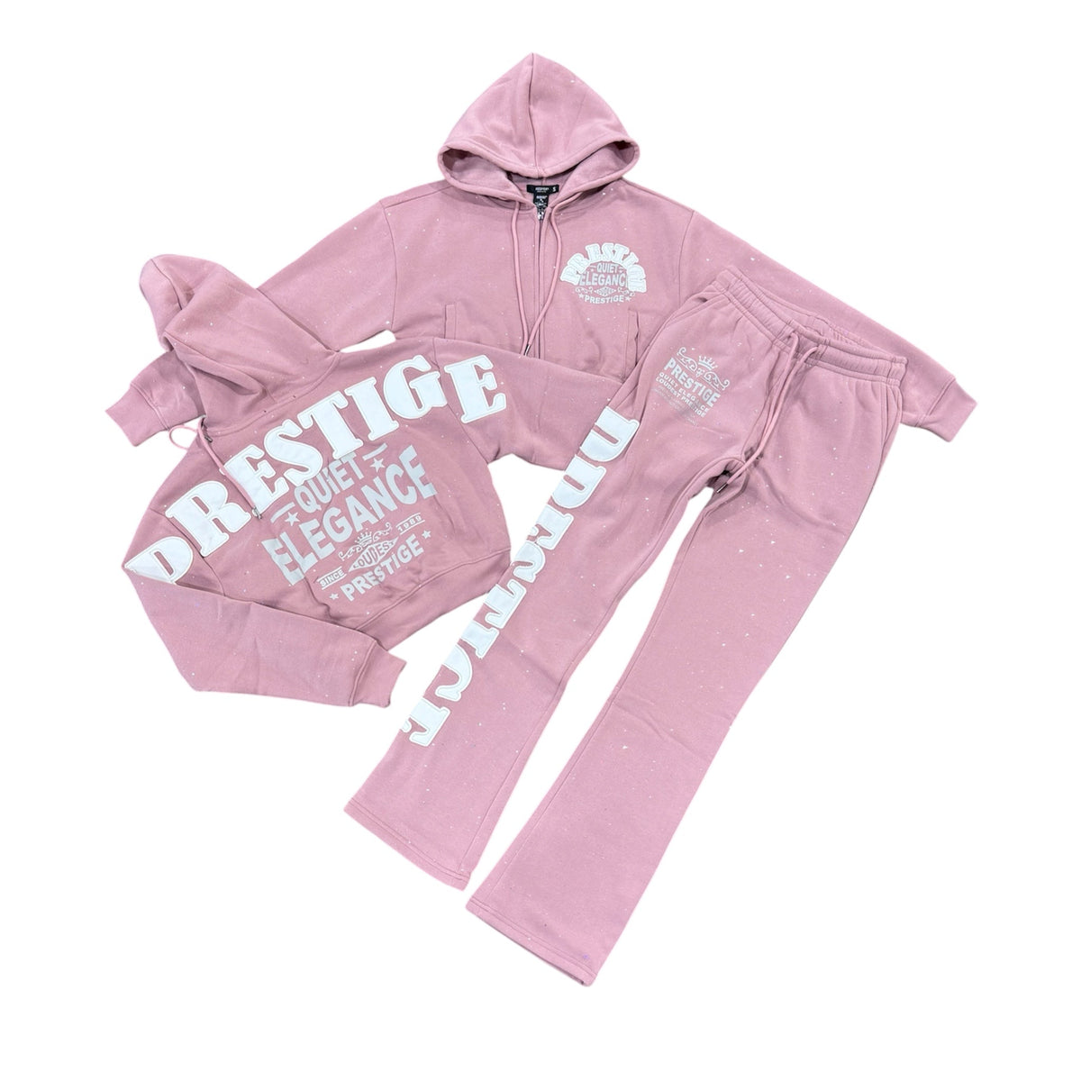 REDFOX -WOMENS STACKED SWEATSUIT- pink