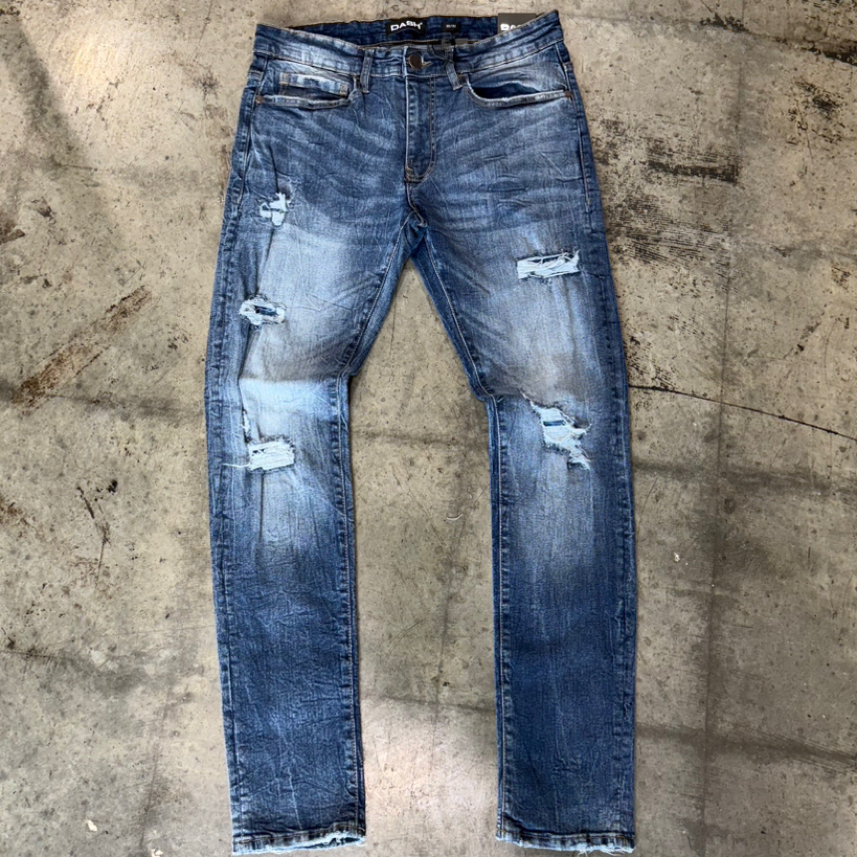 DASH JEANS  MED BLUE