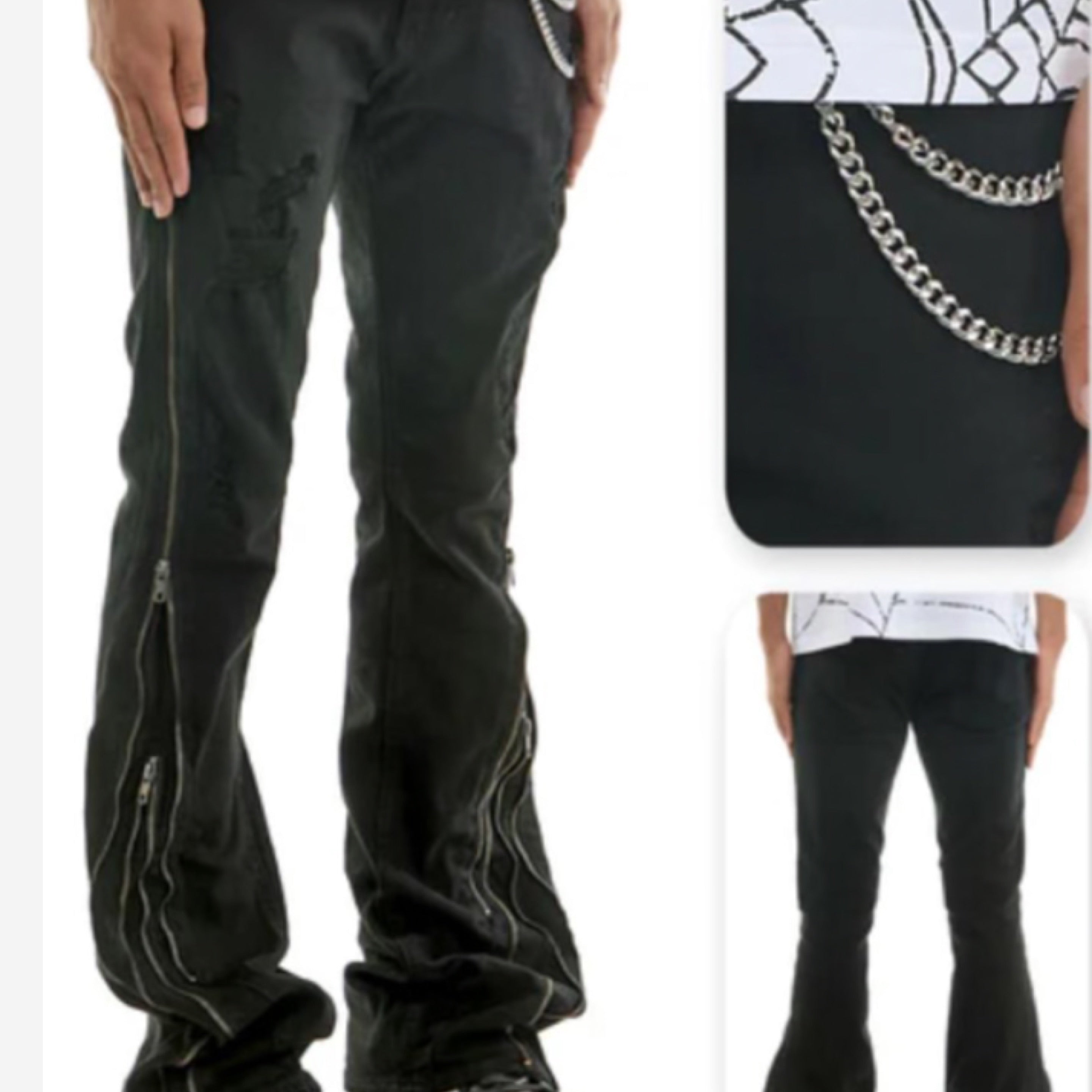 KDNK JEANS JET BLACK