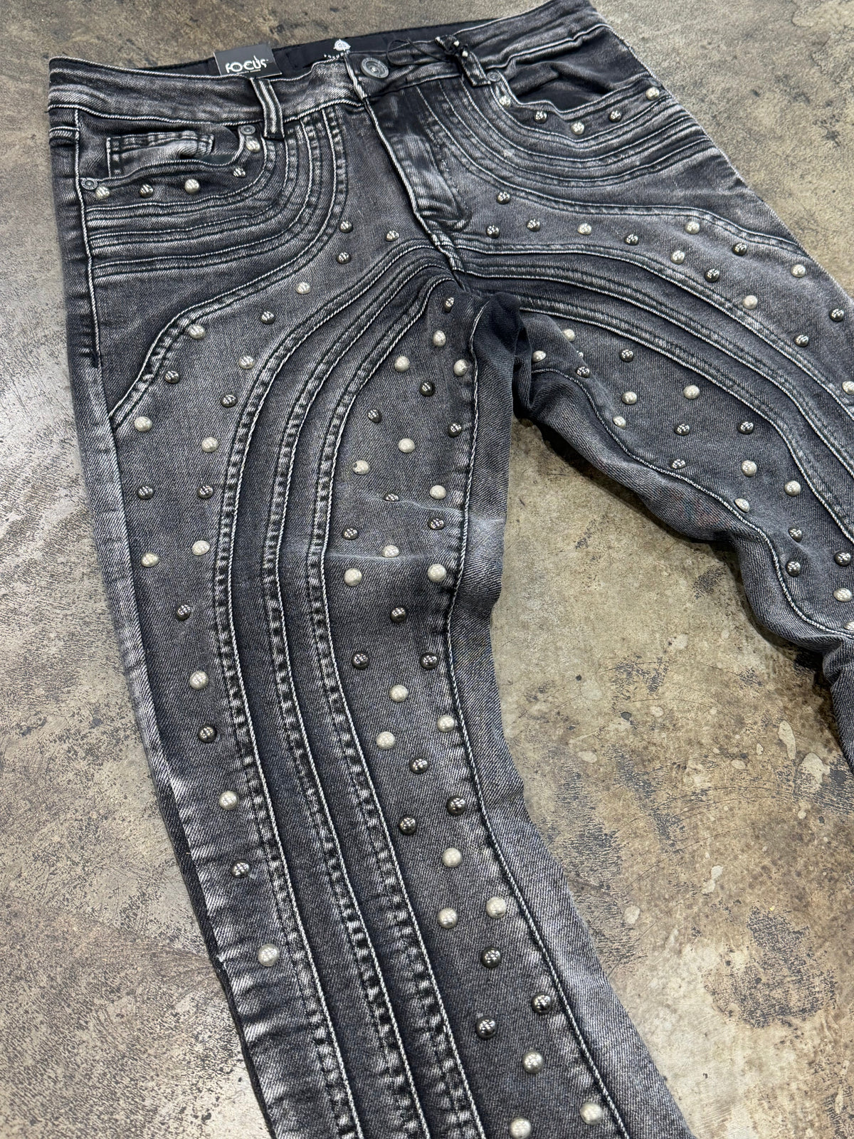 FOCUS-Raceway" Stacked Denim