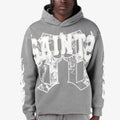 SAINTS PULL-OVER HOODIE-GREY