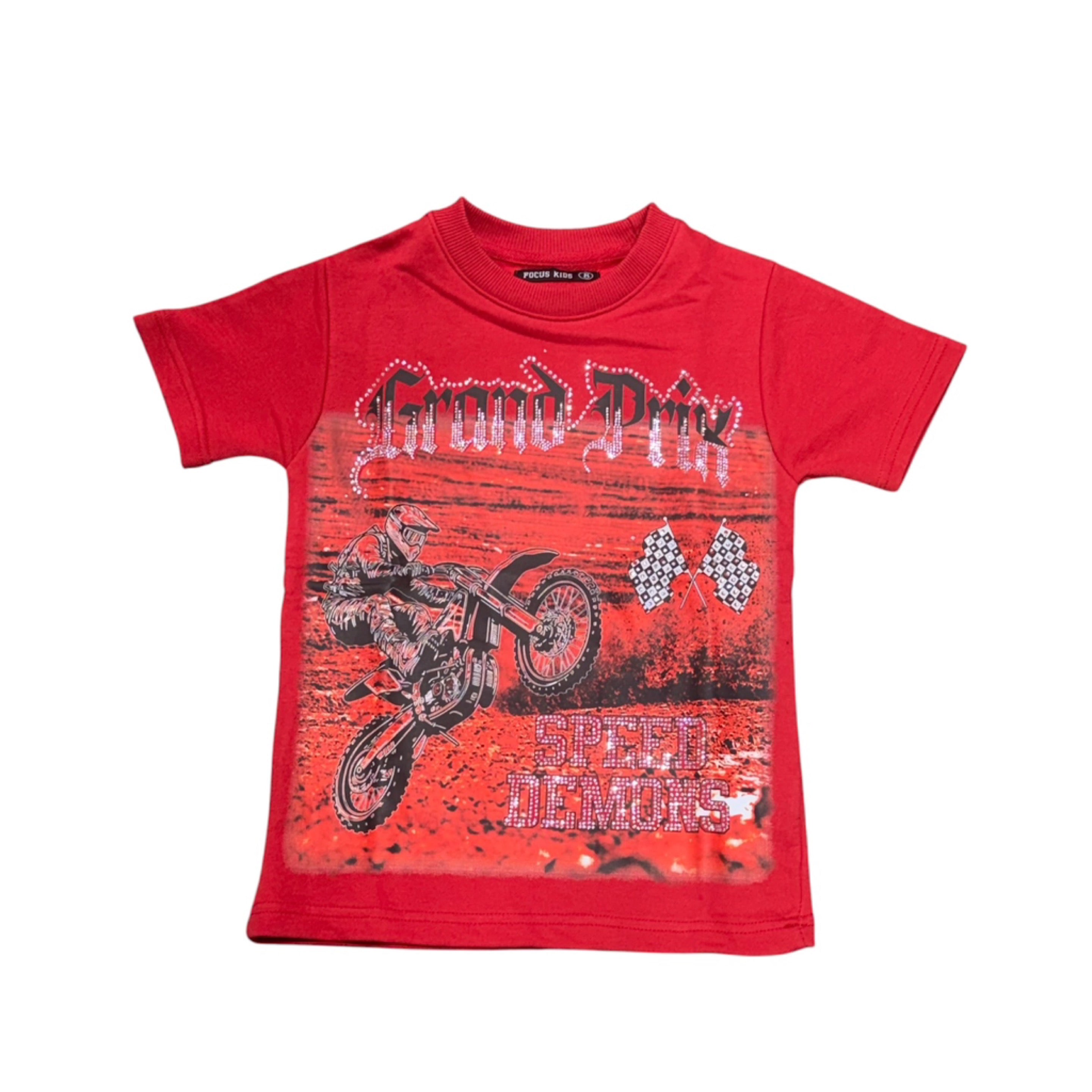 FOCUS KIDS SHIRT BOYS RED