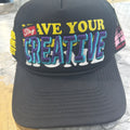 Stay Creative Foam Black Mesh Trucker