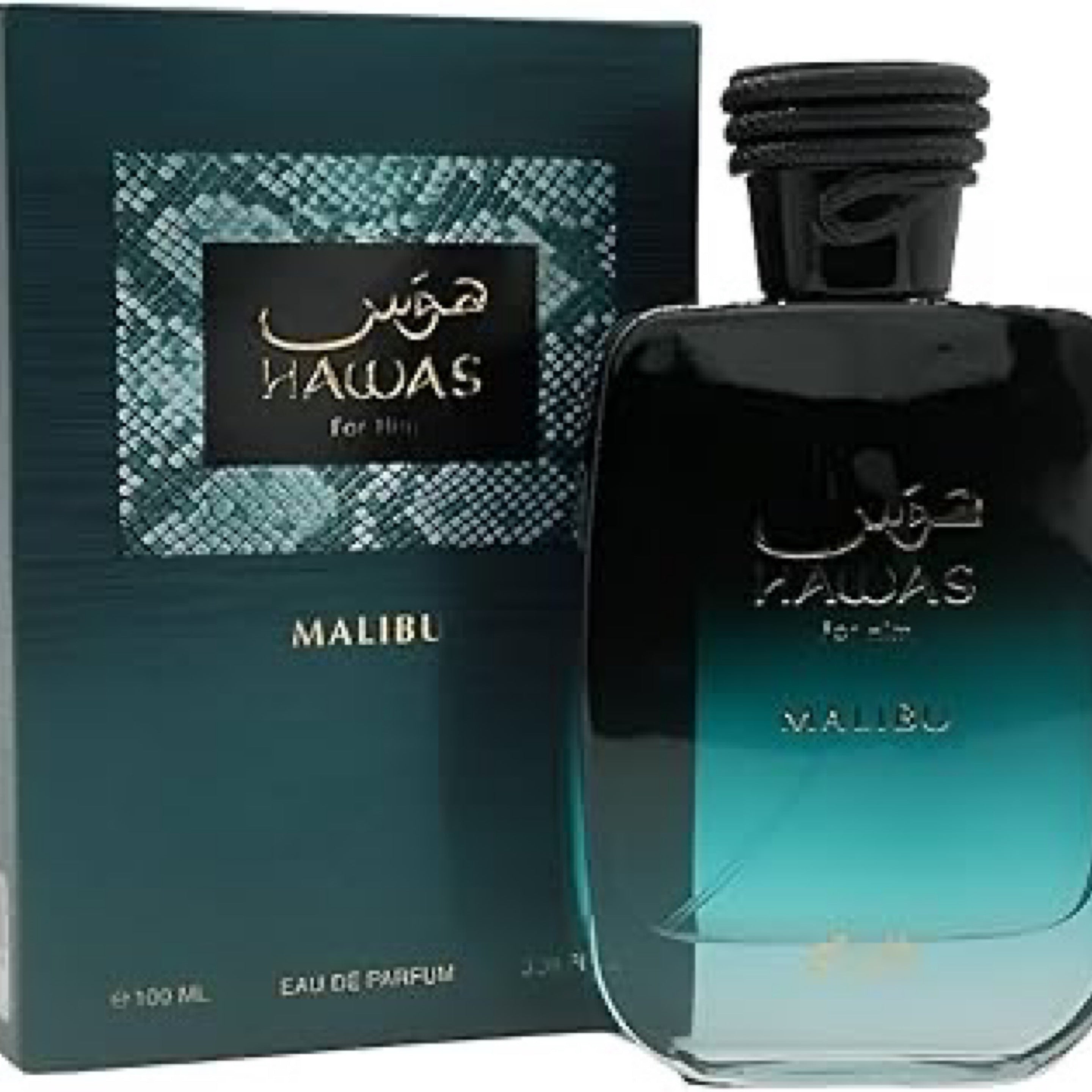 570756 3.38 oz Hawas Malibu Cologne Eau De Parfum Spray for Men