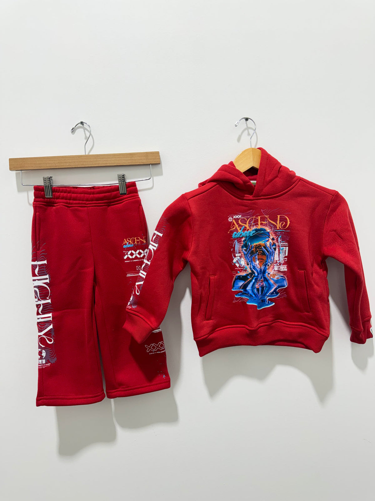HIGHLY UNDRED-TODDLERS SET-RED
