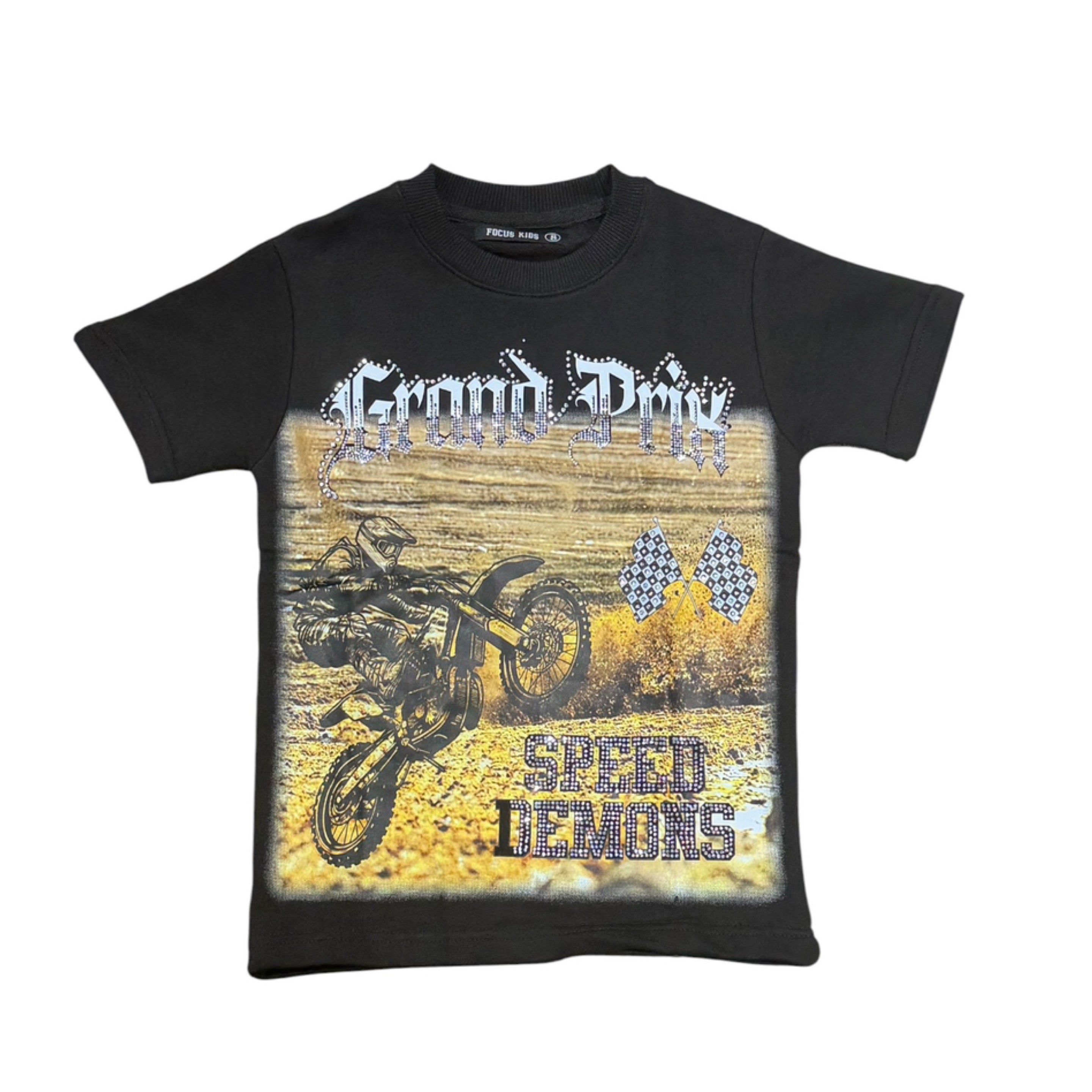 FOCUS KIDS SHIRTS BOYS BLACK