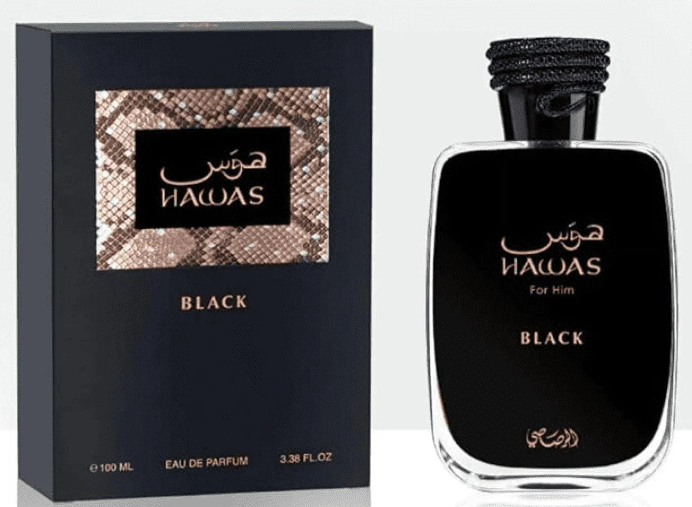 RASASI HAWAS BLACK 100ML EDP SPRAY