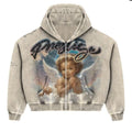 Prestige- Angel Hoodie-blue/cream