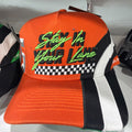 Dark Orange Twill Trucker - Stay in Your Lane by Field Grade