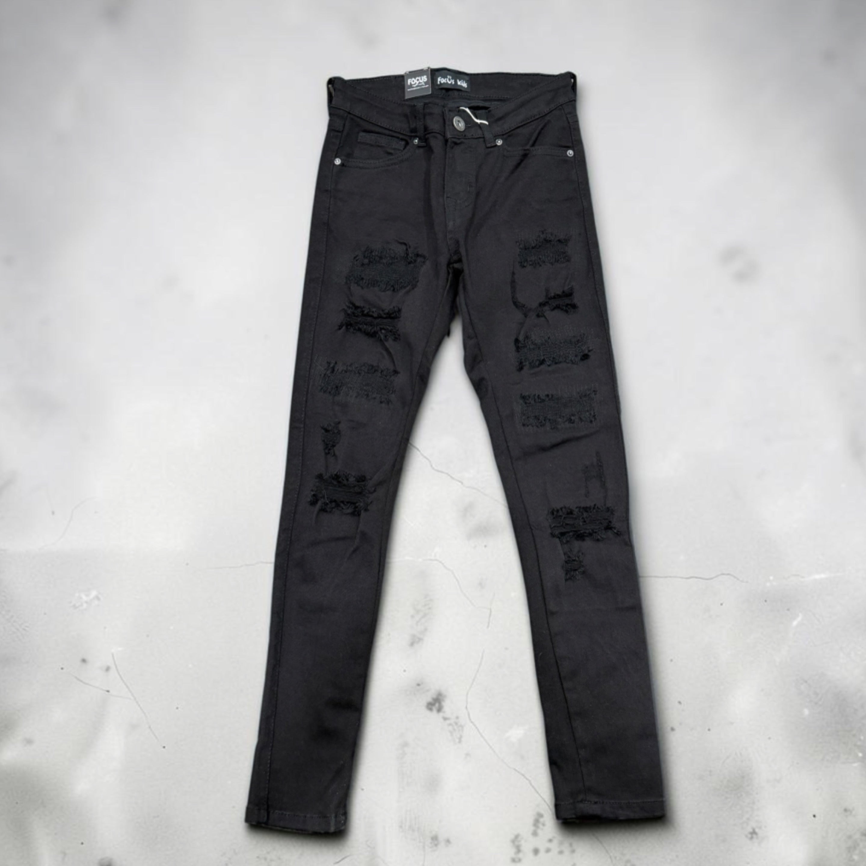 FOCUS KIDS JEANS - black