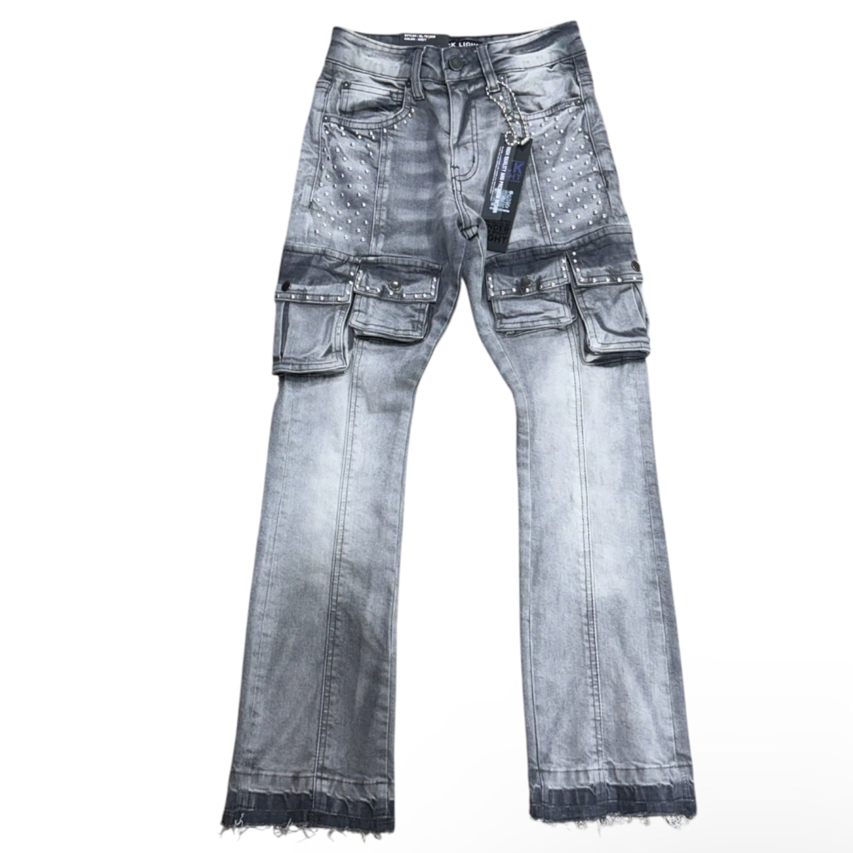 BLK LIGHTS STACKED JEANS