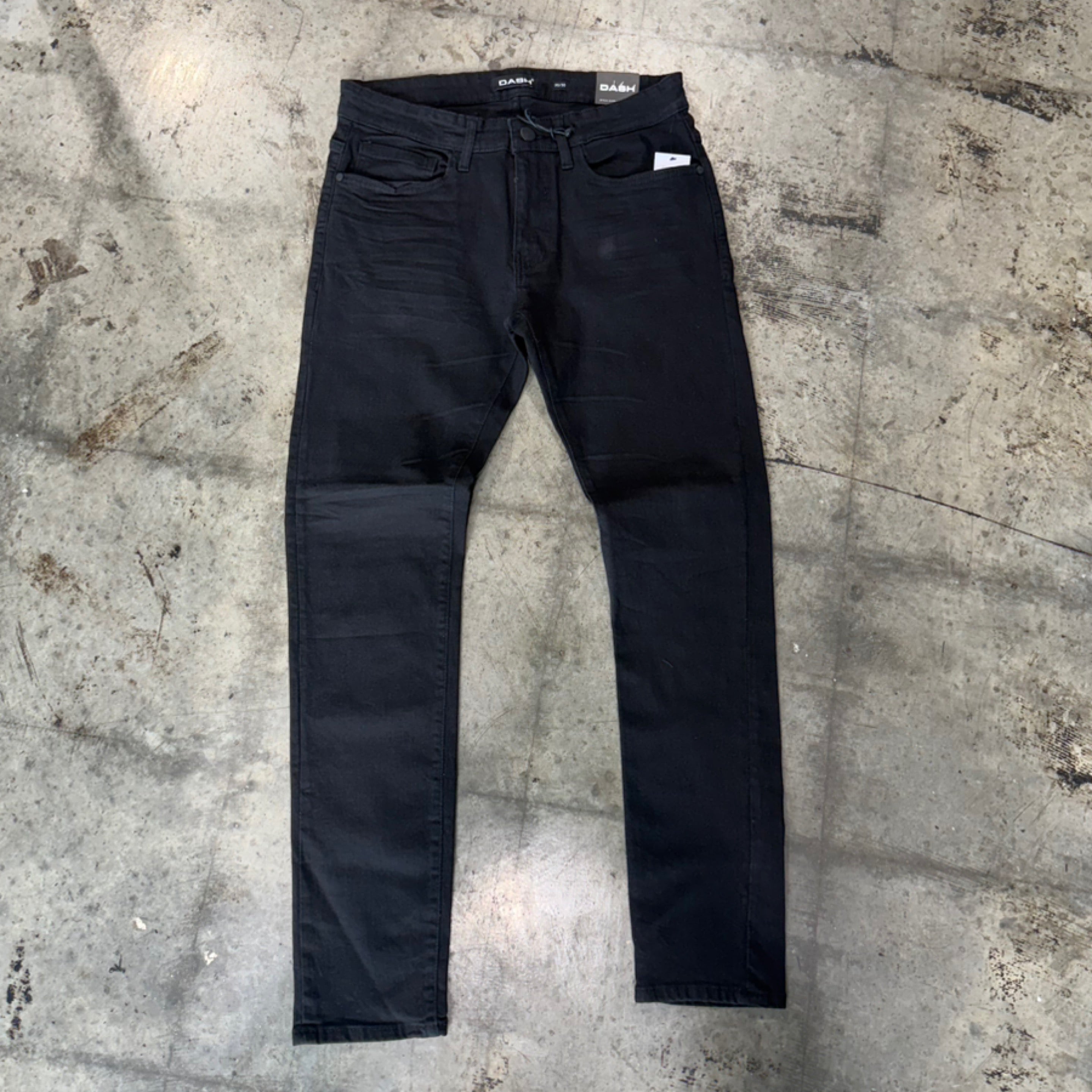 DASH JEANS  JET BLACK