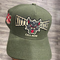 Kitty Catcher Olive Duck Canvas Trucker