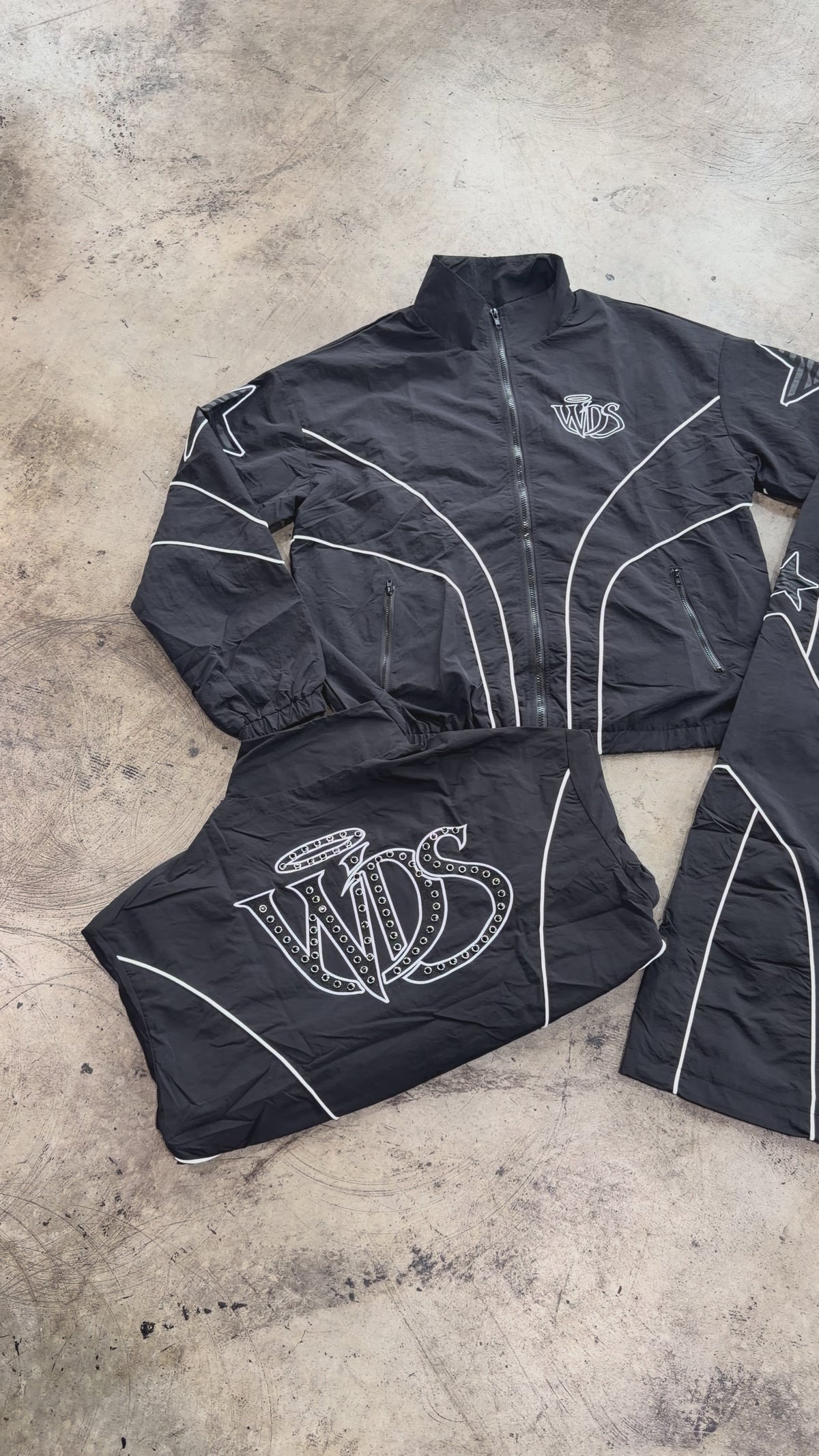 WDS NYLON SET-BLACK